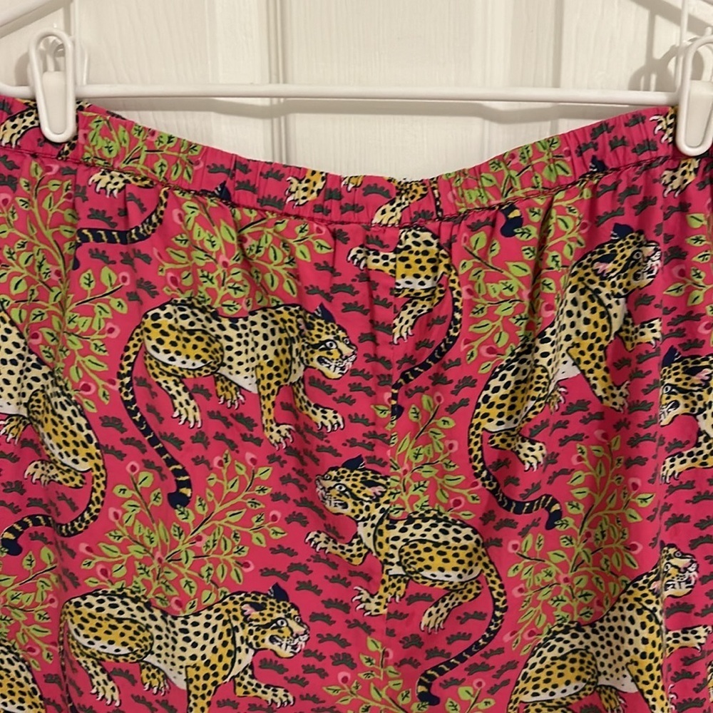 Printfresh Bagheera Sleep Shorts Hot Pink Leopard Print Size 2X - Picture 9 of 12